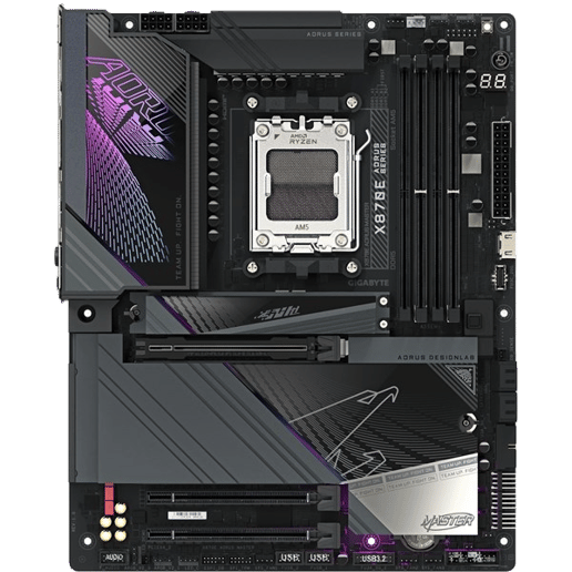 Gigabyte X870E AORUS MASTER ATX Motherboard for AMD Socket AM5 CPUs